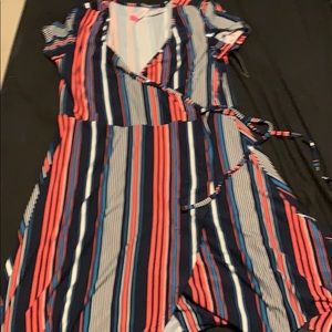 Striped summer dress